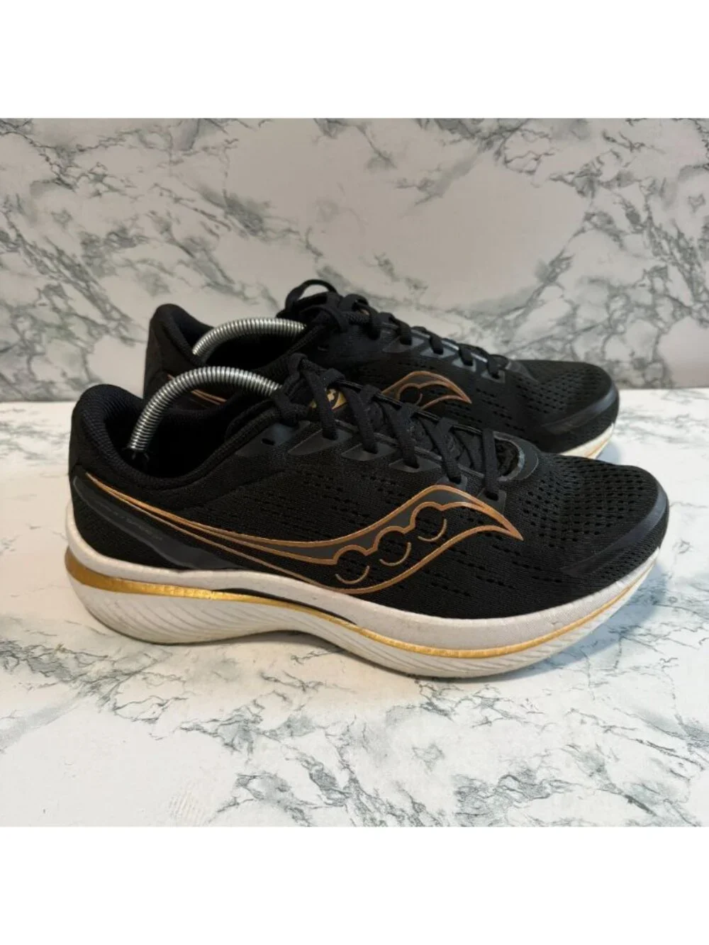Saucony Men 10.5W Endorphin Speed 3 Shoe Running Sneaker Black Activewear Gym